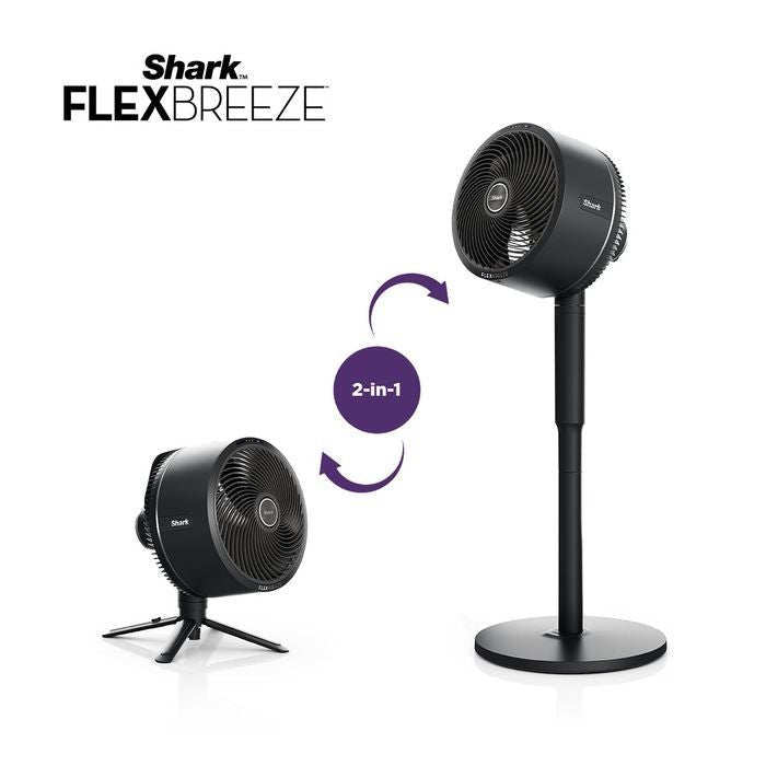 Shark FA - 221SMBK Portable Fan Flexbreeze | TBM Online
