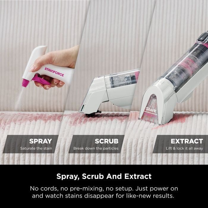 Shark HX100SM Stainforce Cordless Spot Cleaner SharkStainForce | TBM Online