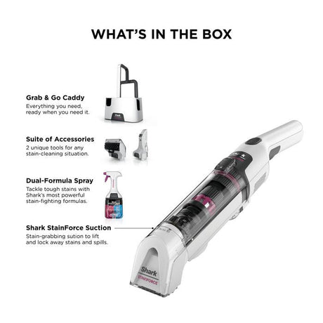 Shark HX100SM Stainforce Cordless Spot Cleaner SharkStainForce | TBM Online