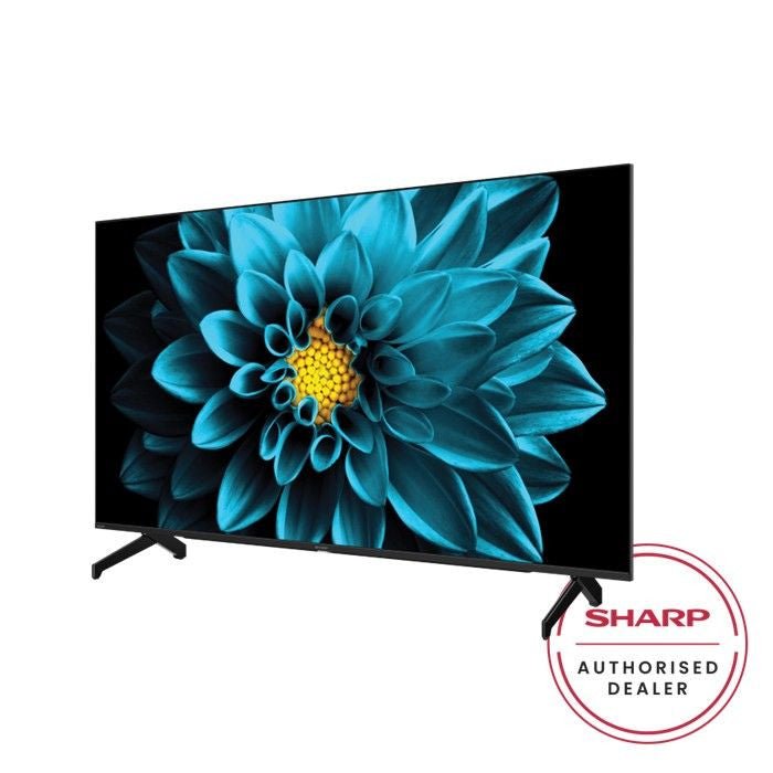 Sharp 4TC50DK1X 50" 4K UHD Android TV Slim Bezel | TBM Online