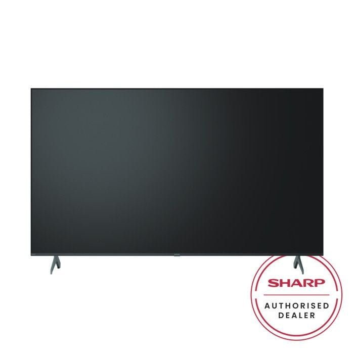Sharp 4TC75HJ6000X 75" Aquos 4K UHD Smart Google TV | TBM Online
