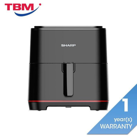 Sharp KFAF50MBK Air Fryer 5.0L With Touch Control Black | TBM Online