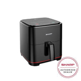 Sharp KFAF50MBK Air Fryer 5.0L With Touch Control Black | TBM Online