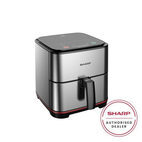 Sharp KFAF70MST Air Fryer 7.0L With Touch Control Stainless | TBM Online