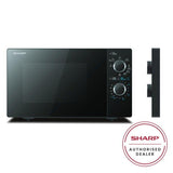 Sharp R20GABMA 20.0L Grill Microwave Oven Mechanical 800W | TBM Online