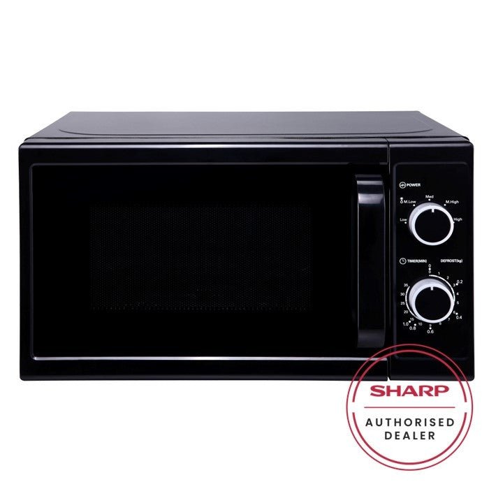 Sharp R211MBK Microwave Oven 20L 2 Way Defrost | TBM Online