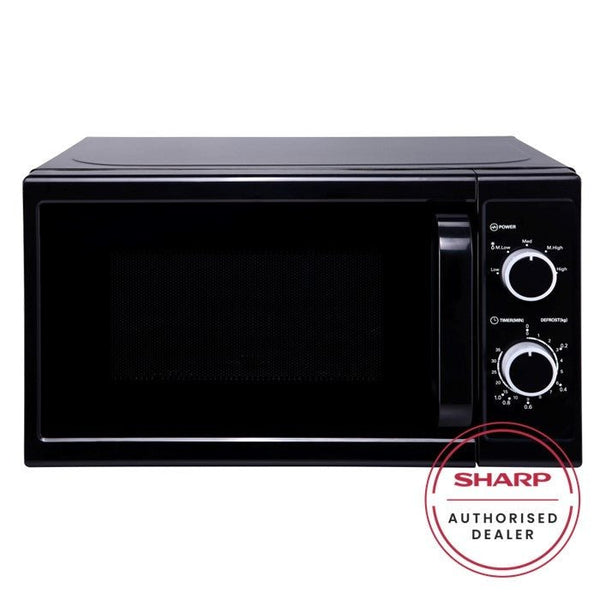 Sharp R211MBK Microwave Oven 20L 2 Way Defrost | TBM Online