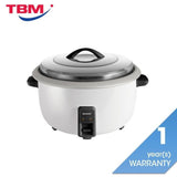Sharp KSH1008CWH Conventional Rice Cooker Non Stick Inner Pot Auto Keep Warm Stainless Steel Lid 10.0L | TBM Online