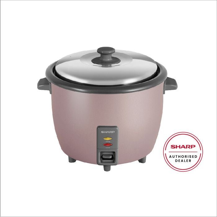 Sharp KSH188SPK Conventional Rice Coojer Non Stick Inner Pot Auto Keep Warm Stainless Steel Lid 1.8L | TBM Online