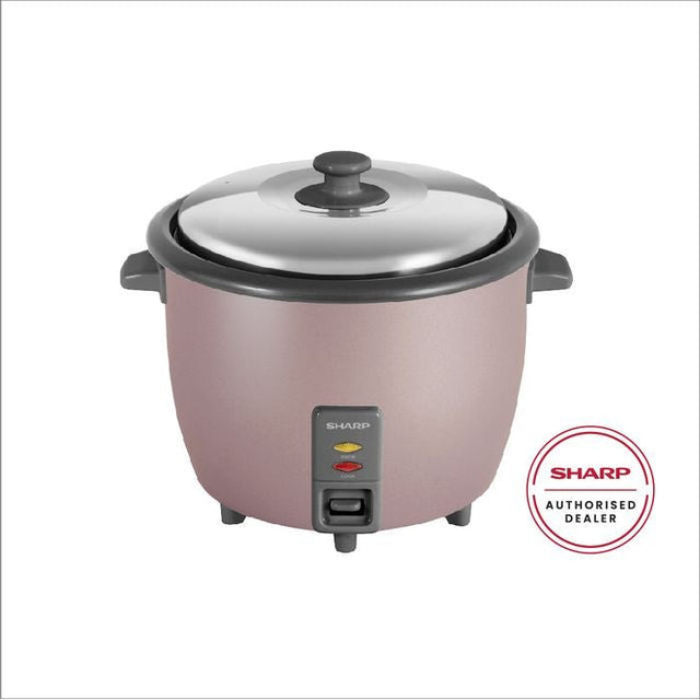 Sharp KSH188SPK Conventional Rice Coojer Non Stick Inner Pot Auto Keep Warm Stainless Steel Lid 1.8L | TBM Online