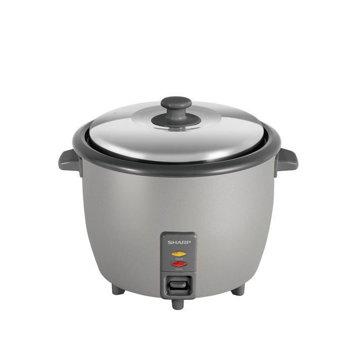 Sharp KSH188SSL Conventional Rice Cooker Non Stick Inner Pot Auto Keep Warm Stainless Steel Lid 1.8L | TBM Online