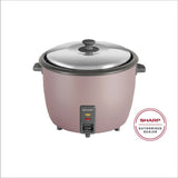Sharp KSH288SPK Conventional Rice Cooker Non Stick Inner Pot Auto Keep Warm Stainless Steel Lid 2.8L | TBM Online