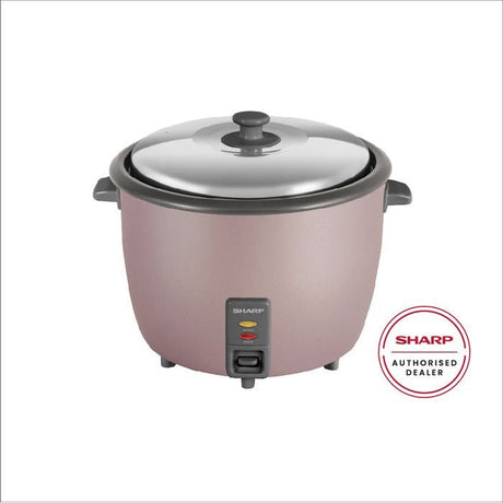 Sharp KSH288SPK Conventional Rice Cooker Non Stick Inner Pot Auto Keep Warm Stainless Steel Lid 2.8L | TBM Online
