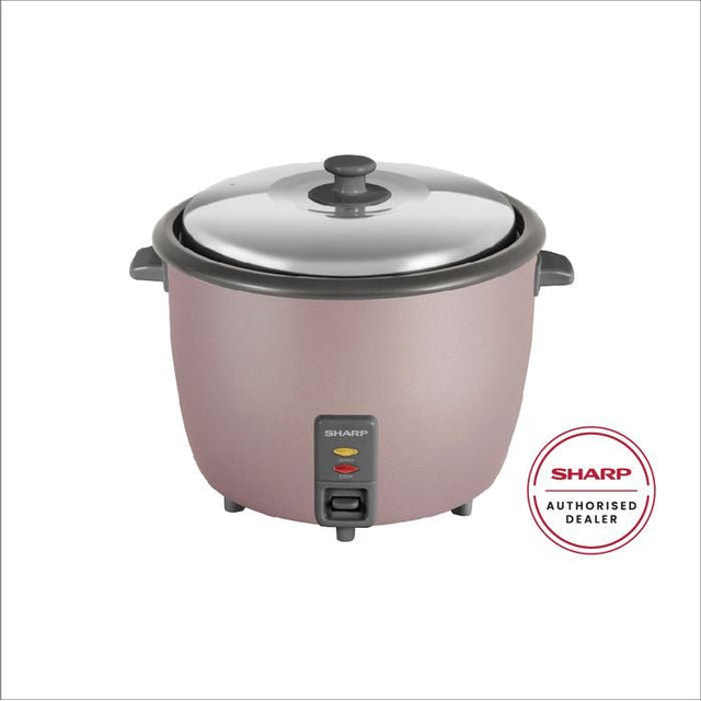 Sharp KSH288SPK Conventional Rice Cooker Non Stick Inner Pot Auto Keep Warm Stainless Steel Lid 2.8L | TBM Online
