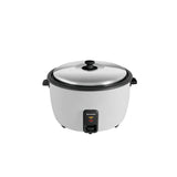 Sharp KSH458CWH Conventional Rice Cooker Non Stick Inner Pot Auto Keep Warm Stainless Steel Lid 4.5L | TBM Online