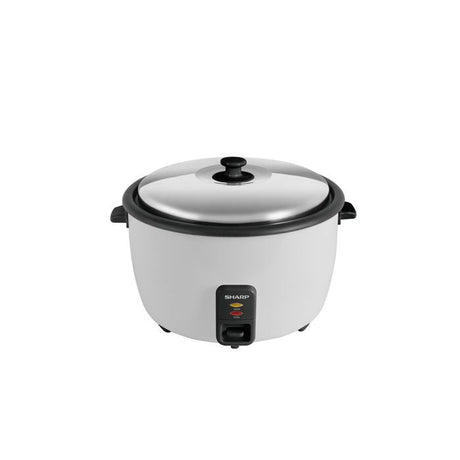 Sharp KSH458CWH Conventional Rice Cooker Non Stick Inner Pot Auto Keep Warm Stainless Steel Lid 4.5L | TBM Online