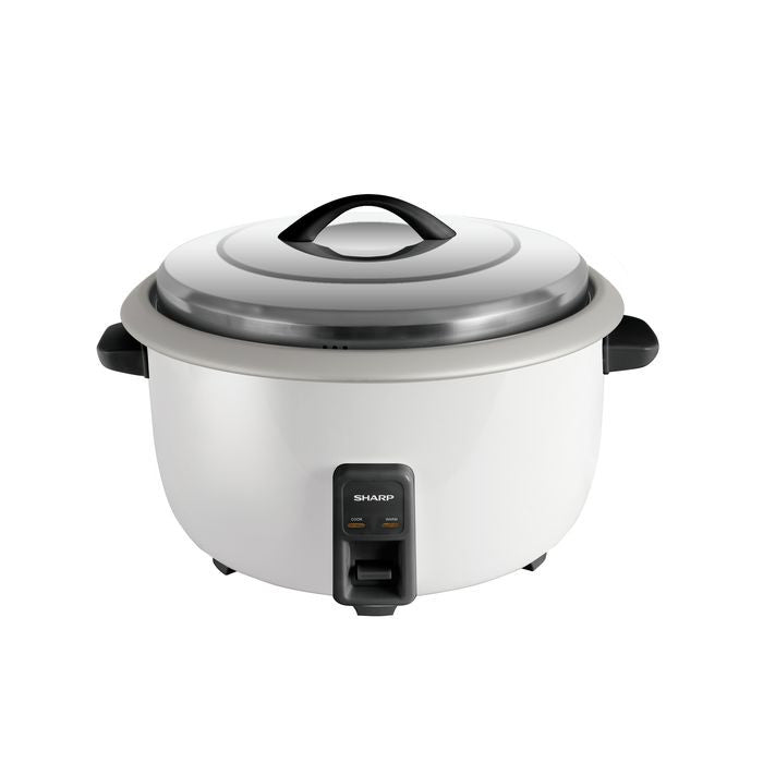 Sharp KSH858CWH Conventional Rice Cooker Non Stick Inner Pot Auto Keep Warm Stainless Steel Lid 8.5L | TBM Online