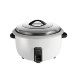 Sharp KSH858CWH Conventional Rice Cooker Non Stick Inner Pot Auto Keep Warm Stainless Steel Lid 8.5L | TBM Online