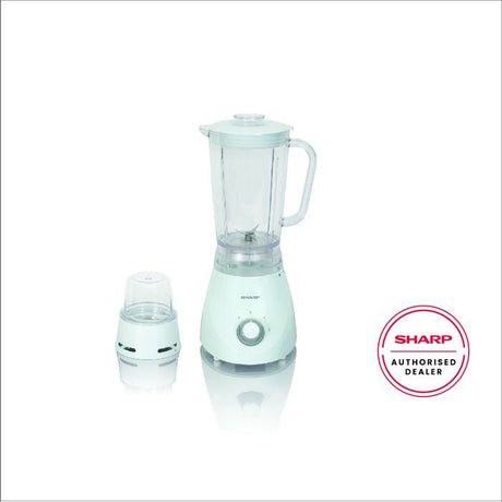 Sharp EM130WH Blender 1.25L 350W With Mill Set White | TBM Online