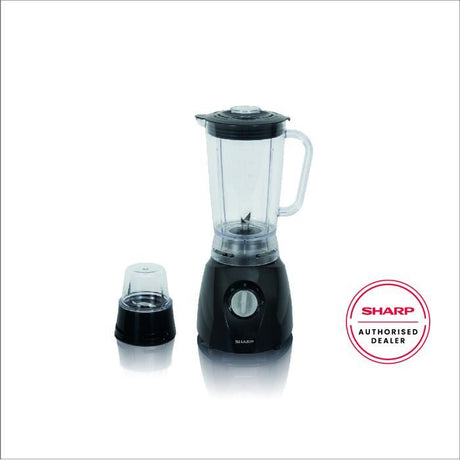 Sharp EM131BK Blender 1.25L 350W With Mill Set Black | TBM Online
