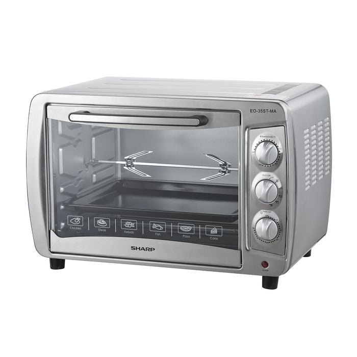 Sharp EO35STMA Electric Oven Stainless Steel 35.0L | TBM Online