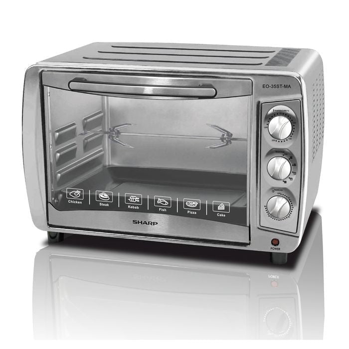 Sharp EO35STMA Electric Oven Stainless Steel 35.0L | TBM Online