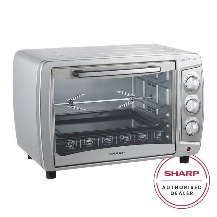 Sharp EO35STMA Electric Oven Stainless Steel 35.0L | TBM Online