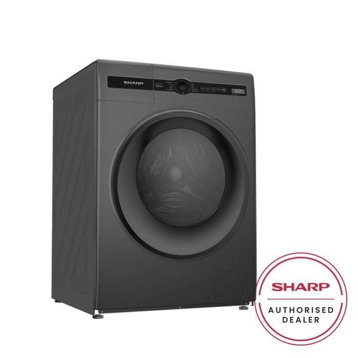 Sharp ESFH10BMB Front Load Washer Inverter 10.0kg | TBM Online