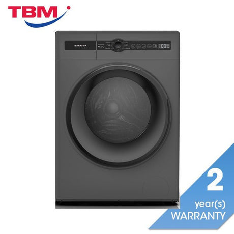 Sharp ESFH10BMB Front Load Washer Inverter 10.0kg | TBM Online