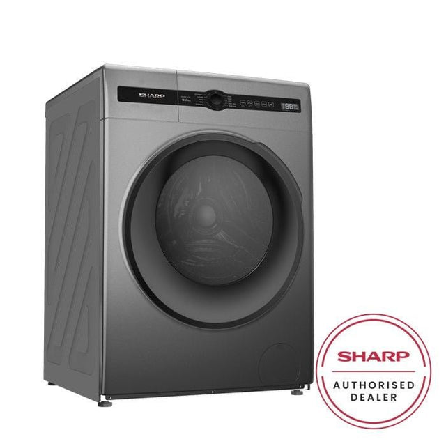 Sharp ESFH9BMB Front Load Washer Inverter 9.0kg | TBM Online