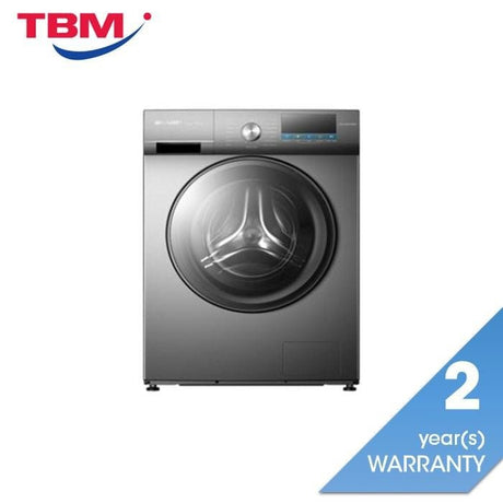 Sharp ESFX7APG Front Load Washer 7kg Inverter 3 Star Water Saving Dark Grey | TBM Online