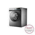 Sharp ESFX7APG Front Load Washer 7kg Inverter 3 Star Water Saving Dark Grey | TBM Online