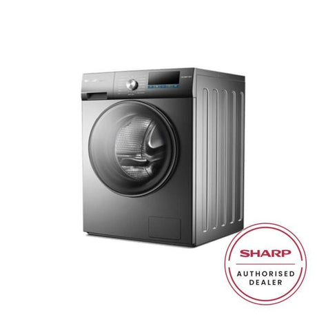Sharp ESFX7APG Front Load Washer 7kg Inverter 3 Star Water Saving Dark Grey | TBM Online