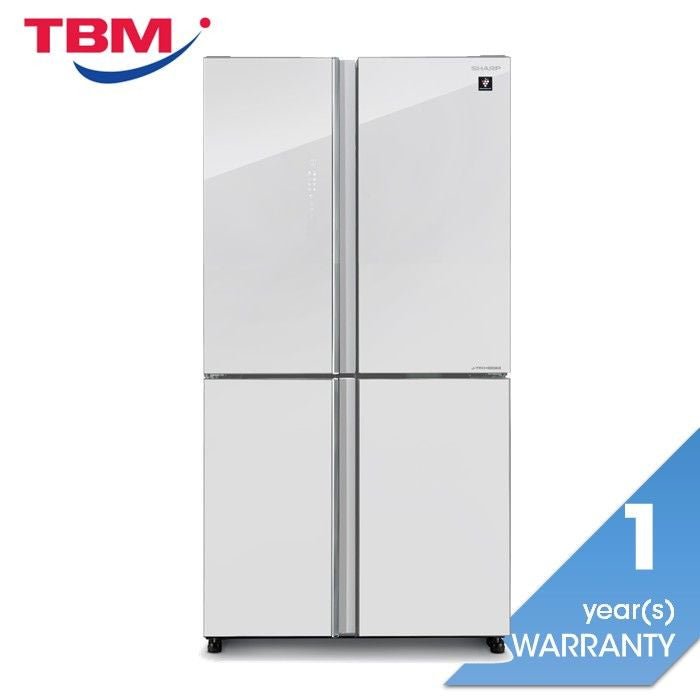 Sharp SJF921VGW 4 Doors Avance Fridge 750L J - Tech Inverter R600A | TBM Online