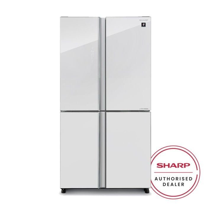 Sharp SJF921VGW 4 Doors Avance Fridge 750L J - Tech Inverter R600A | TBM Online