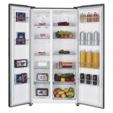 Sharp SJX6322MS Side - By - Side Fridge 620L Inverter With Multi Air Flow | TBM Online