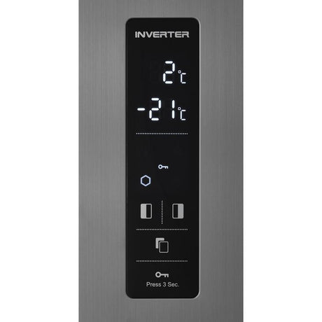 Sharp SJX6322MS Side - By - Side Fridge 620L Inverter With Multi Air Flow | TBM Online