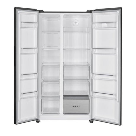 Sharp SJXP6822GK Side By Side Fridge 680L Inverter Multi Air Flow | TBM Online