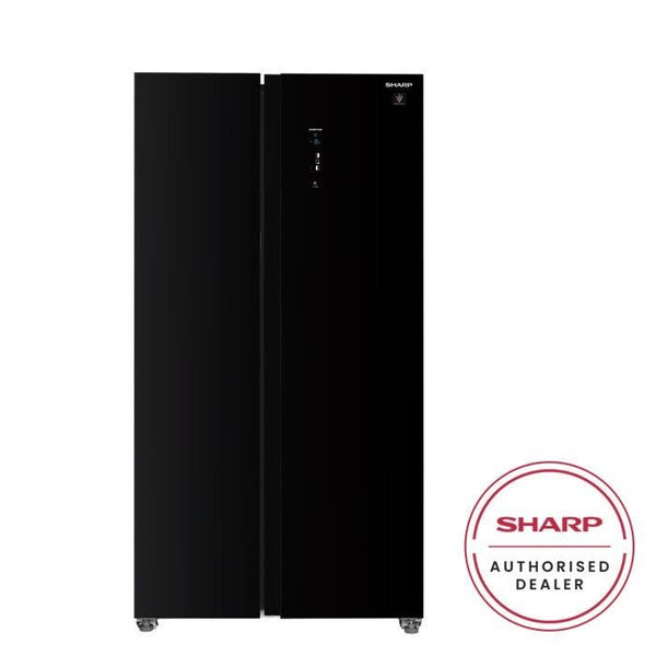 Sharp SJXP6822GK Side By Side Fridge 680L Inverter Multi Air Flow | TBM Online