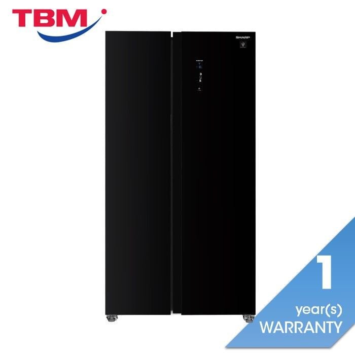 Sharp SJXP6822GK Side By Side Fridge 680L Inverter Multi Air Flow | TBM Online