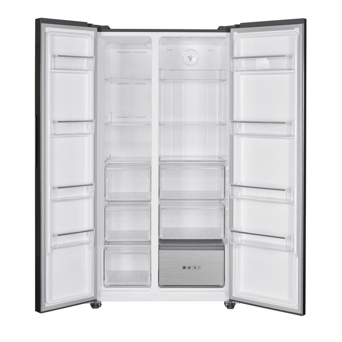 Sharp SJXP6822MS Side By Side Fridge 680L Inverter Multi Air Flow | TBM Online