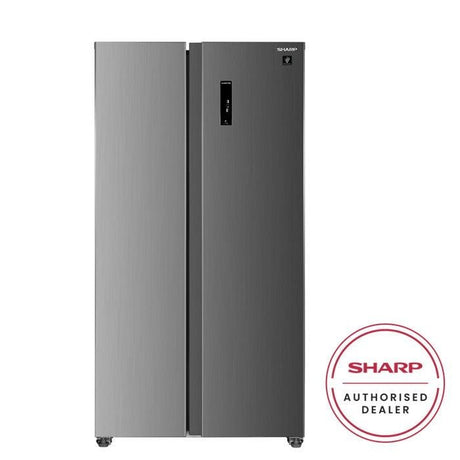 Sharp SJXP6822MS Side By Side Fridge 680L Inverter Multi Air Flow | TBM Online