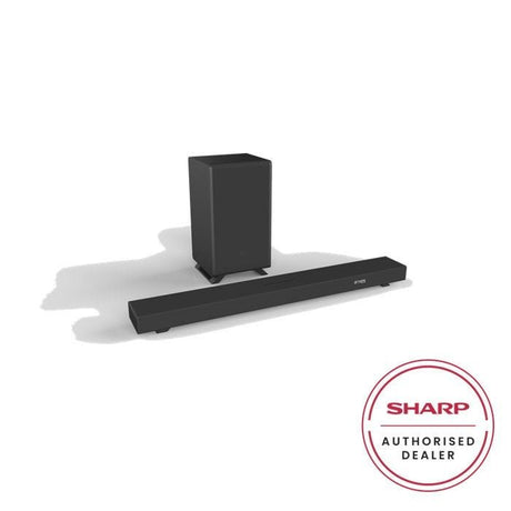 Sharp HTSBW55121 2.1CH Soundbar With Wireless Subwoofer | TBM Online