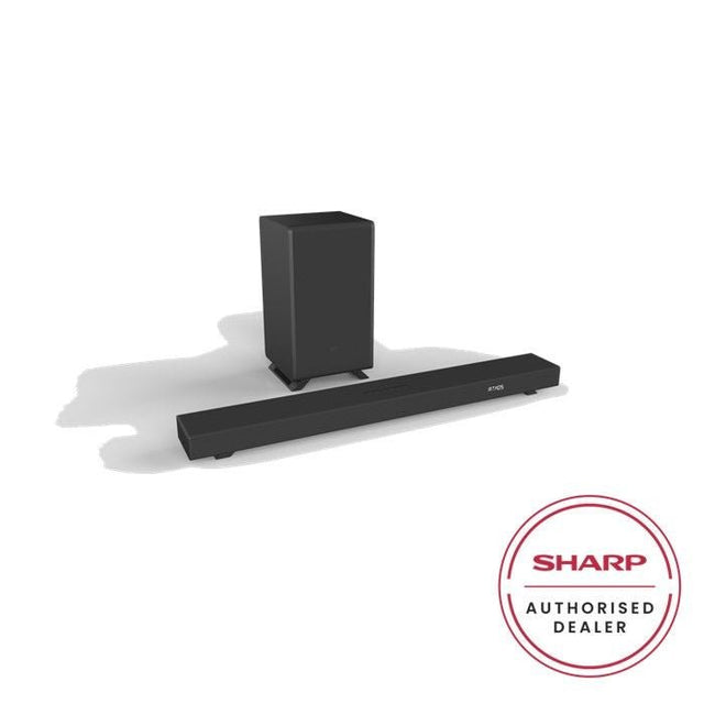Sharp HTSBW55121 2.1CH Soundbar With Wireless Subwoofer | TBM Online