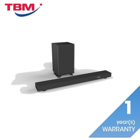 Sharp HTSBW55121 2.1CH Soundbar With Wireless Subwoofer | TBM Online