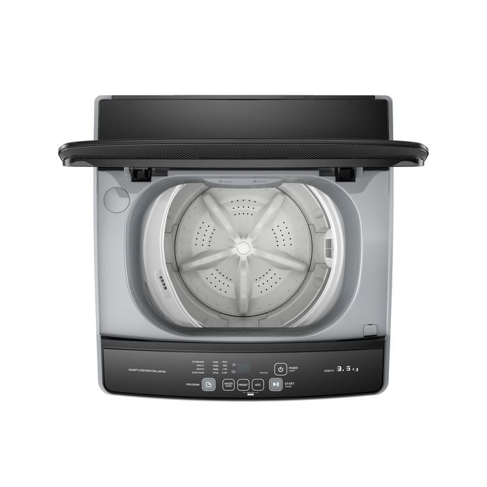 Sharp ES921X Top Load Washer Stainless Steel Tub 9.5kg | TBM Online