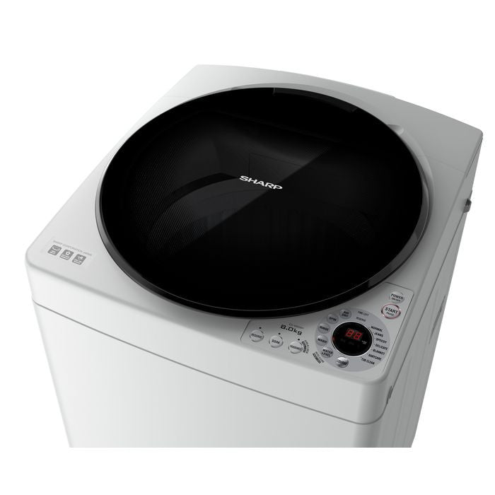 Sharp ESW809H Top Load Washer 8.0kg | TBM Online