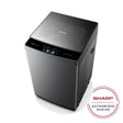 Sharp ESWX12AMG Top Load Washer 12.5kg DD Inverter Soft Close Tempered Glass Lid | TBM Online