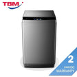 Sharp ESWX12AMG Top Load Washer 12.5kg DD Inverter Soft Close Tempered Glass Lid | TBM Online