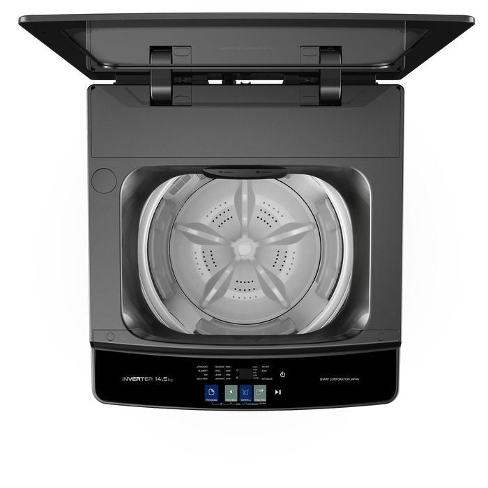 Sharp ESWX14AMG Top Load Washer 14.5kg Fully Auto Inverter | TBM Online